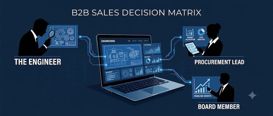 B2B Sales Decision Matrix Graphic copy
