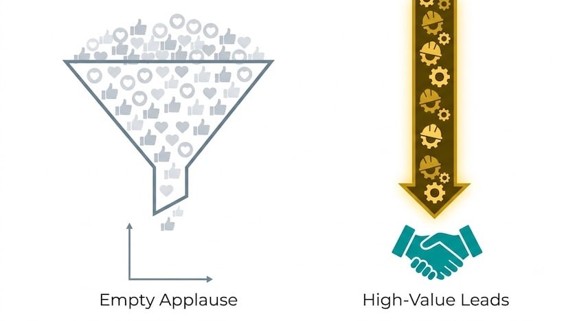 Quality Vs Quantity Funnel Graphic copy