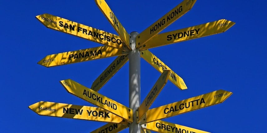 Arrows Pointing In All Different Directions