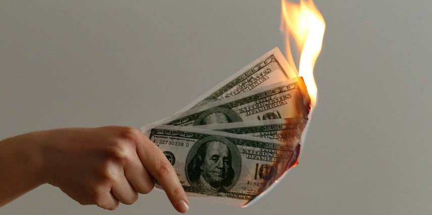 Burning Money