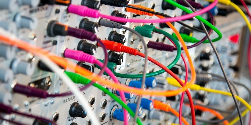 Multi Coloured Connection Cables