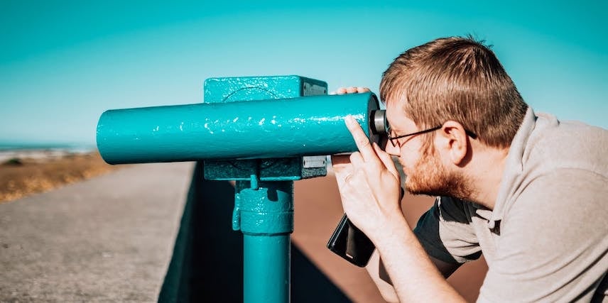 Searching For Answers Blue Scope