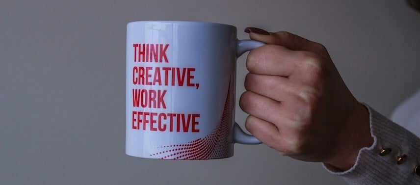 Think Creative Work Effective Mug