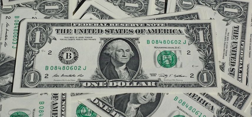 USA Money Pile