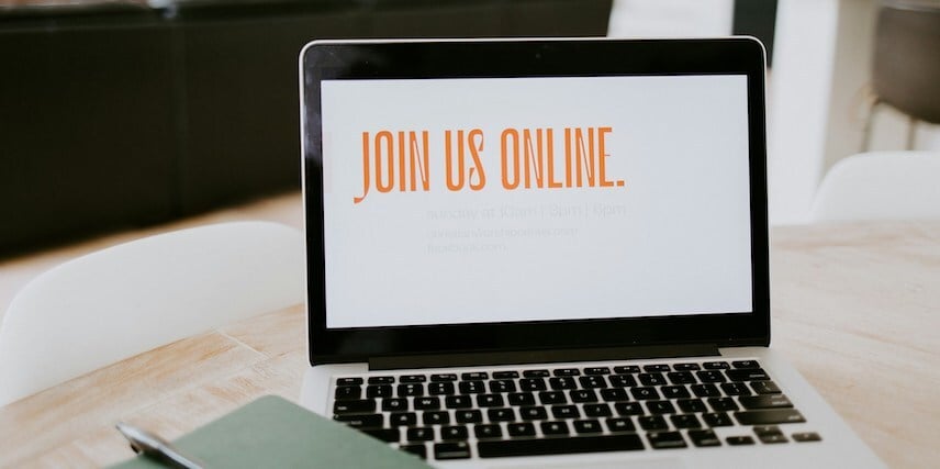 join us online