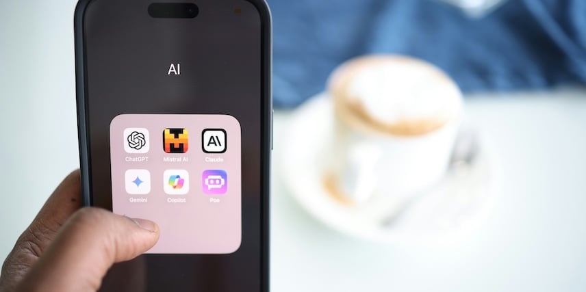 AI Apps on mobile phone