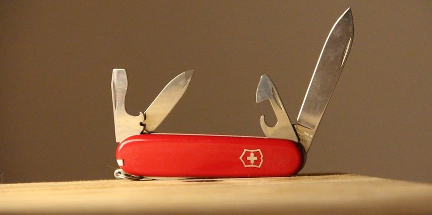 swiss army knife content