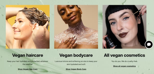 Vegan products