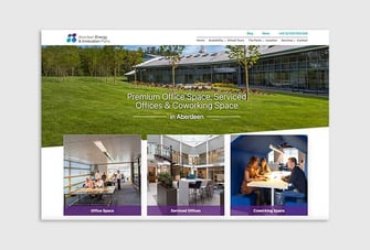 AEIP website homepage 