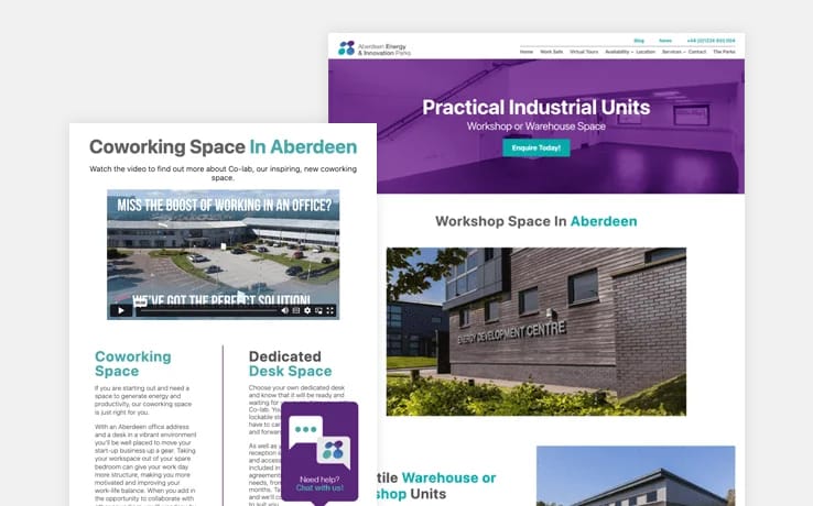 AEIP website workshop space page