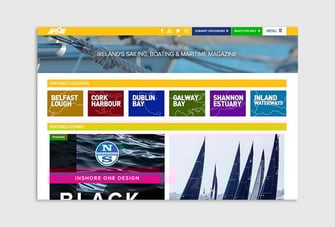 Afloat website homepage