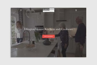 Ellington Mennie website homepage Ellington Mennie website homepage