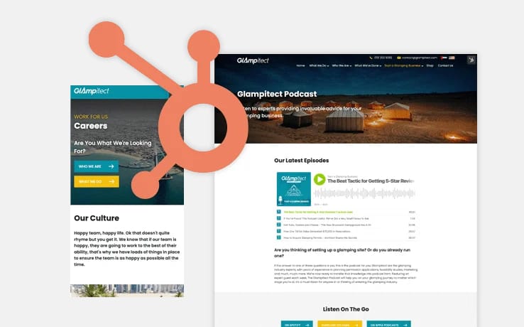 Glampitect website is on Hubspot Glampitect website is on Hubspot