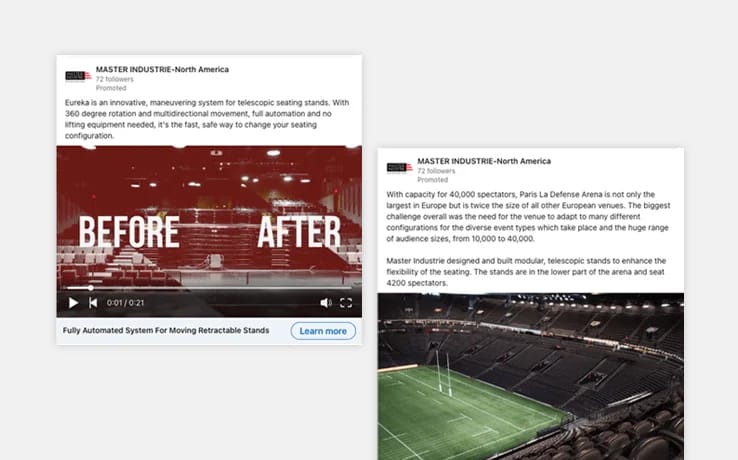 Social media posts Social media posts