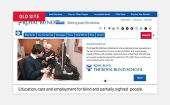 old royal blind website
