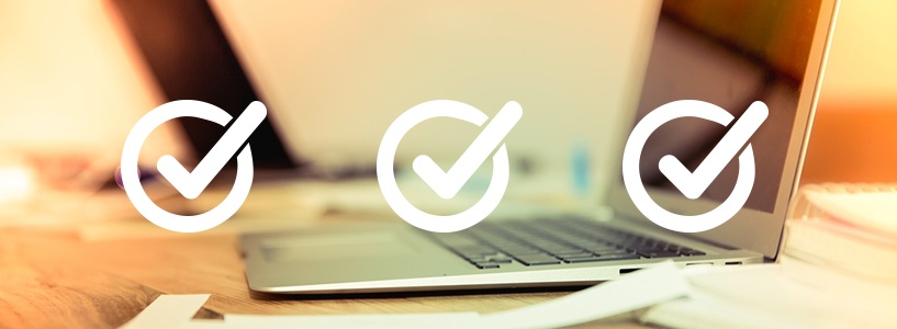 website content checklist