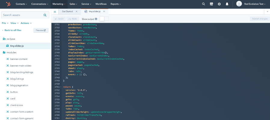 hubspot-code