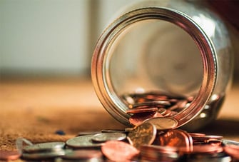 Coins In Jar