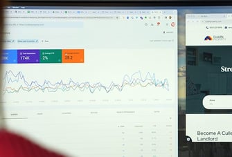 Google website stats
