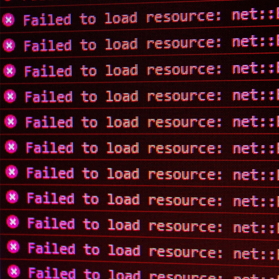 Error Message On Computer