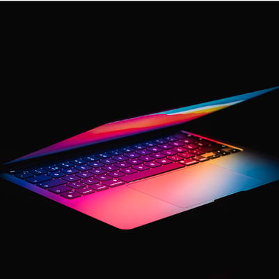 Glowing Laptop