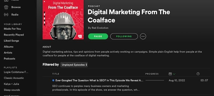 podcast example