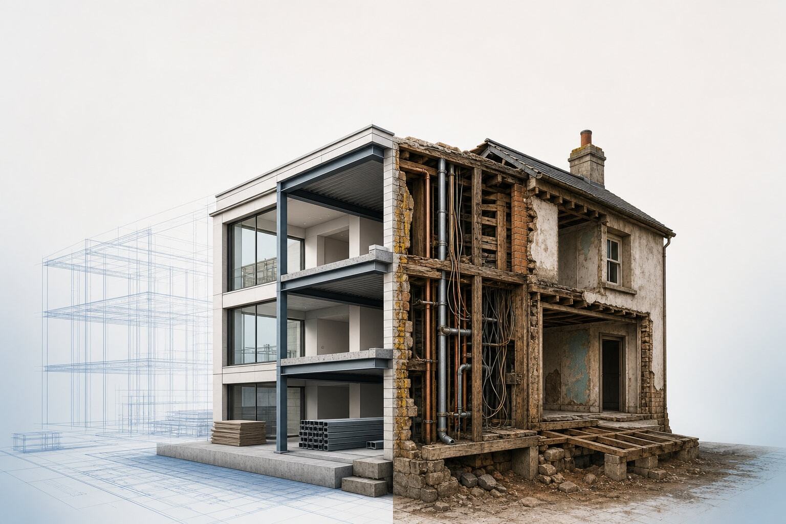 Costly Refurbishment vs New Build Insights