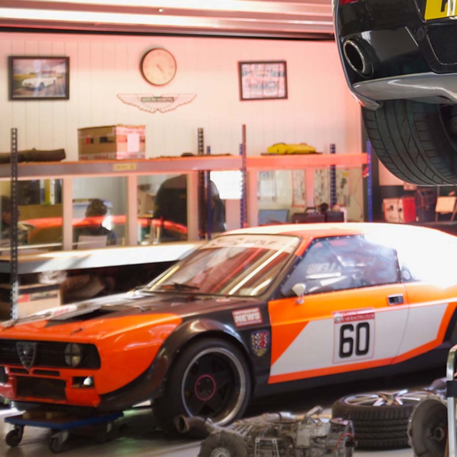cars in garage cars in garage